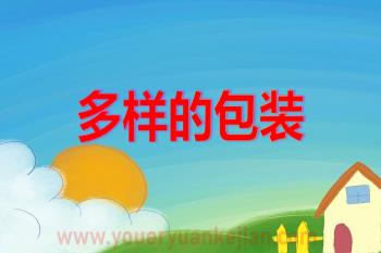 大班社会课件PPT《多样的包装》PPT课件图片