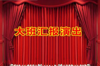 幼儿园大班汇报演出PPT课件图片