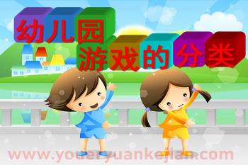 幼儿园游戏的分类PPT课件图片